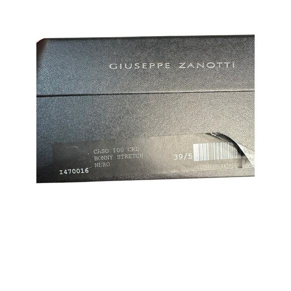 Giuseppe Zanotti NIB 145mm Aureliee Suede Sock Boots in Black Size 39.5 - Picture 14 of 15